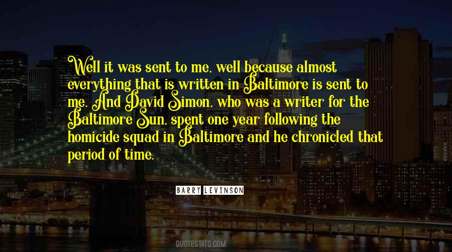 Quotes About Baltimore #165960