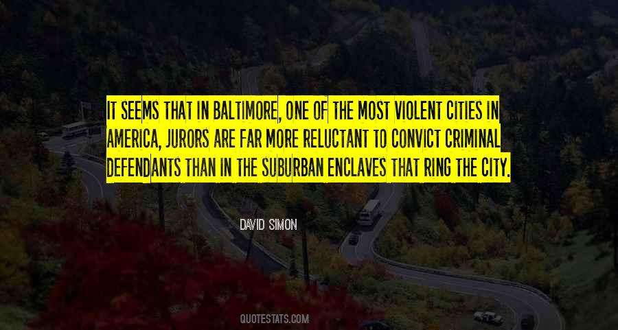 Quotes About Baltimore #351688