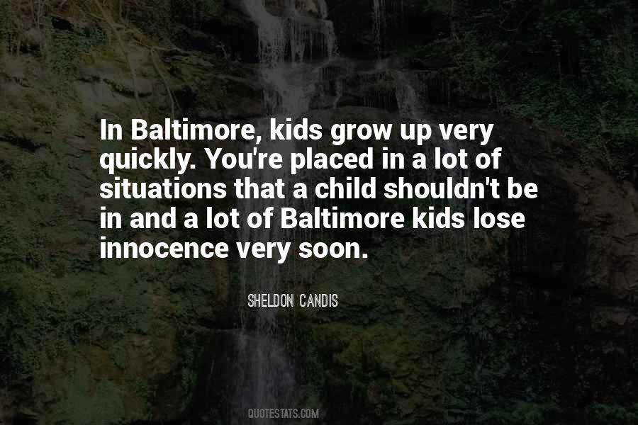 Quotes About Baltimore #353721