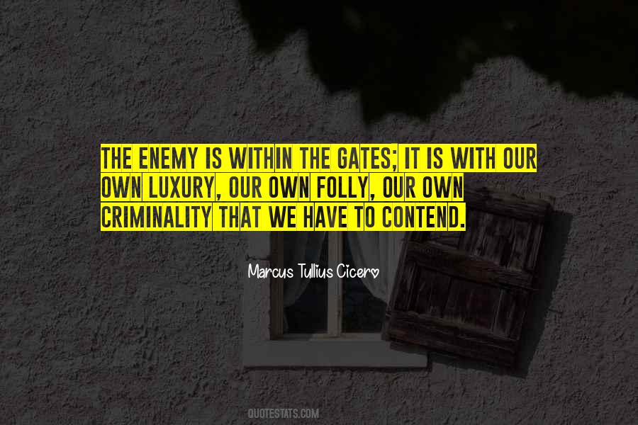 Quotes About Enemy Within #1220495