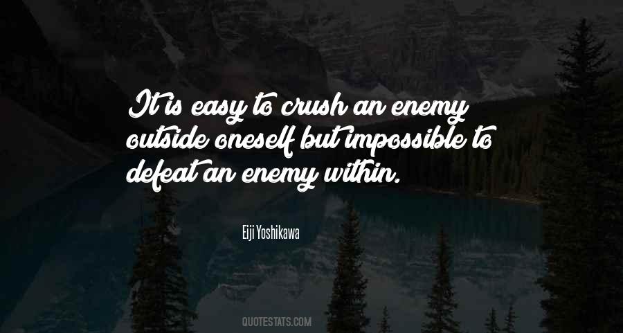 Quotes About Enemy Within #492266