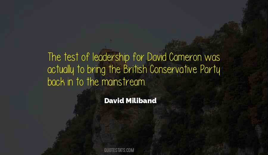 Quotes About Conservative Party #1092767