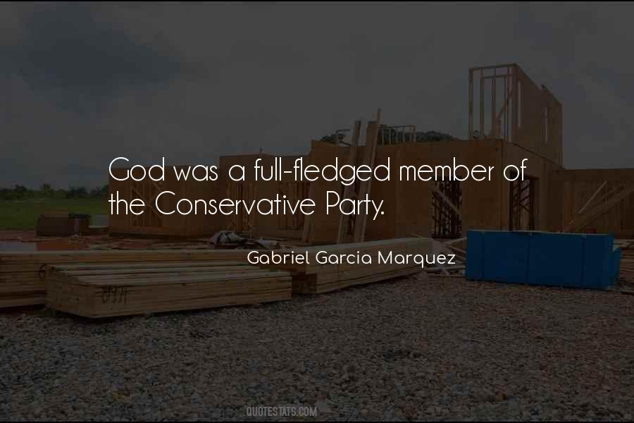 Quotes About Conservative Party #1128816