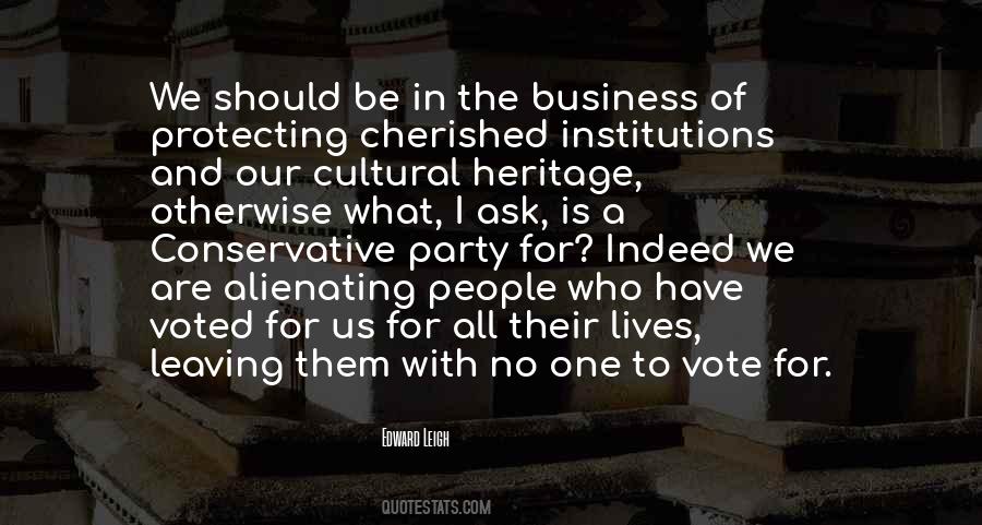 Quotes About Conservative Party #1414614