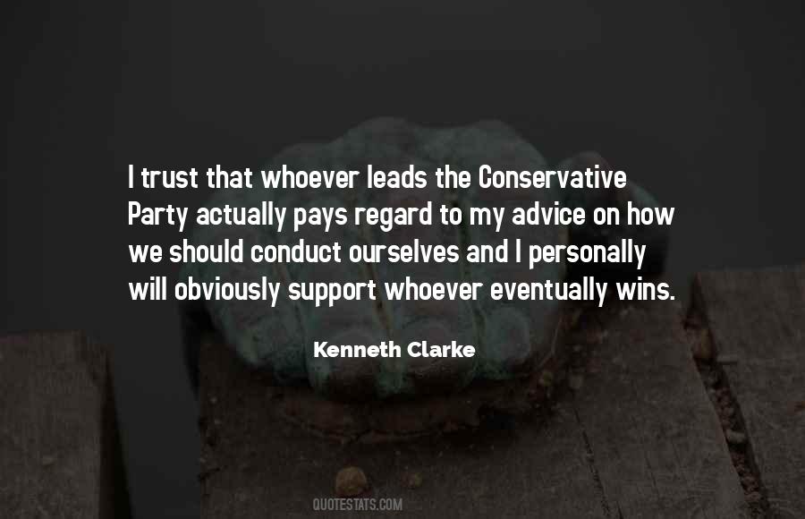 Quotes About Conservative Party #1488150