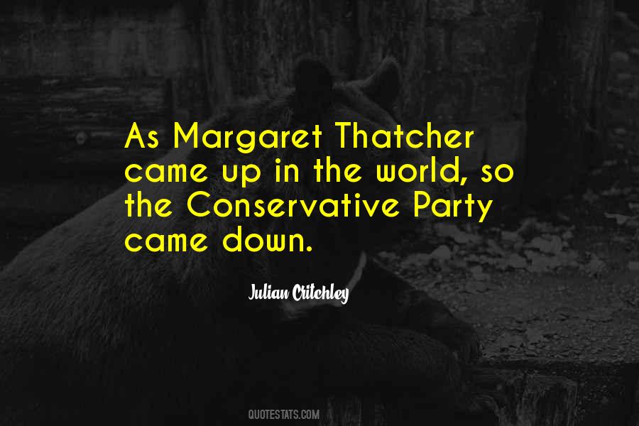 Quotes About Conservative Party #1690571