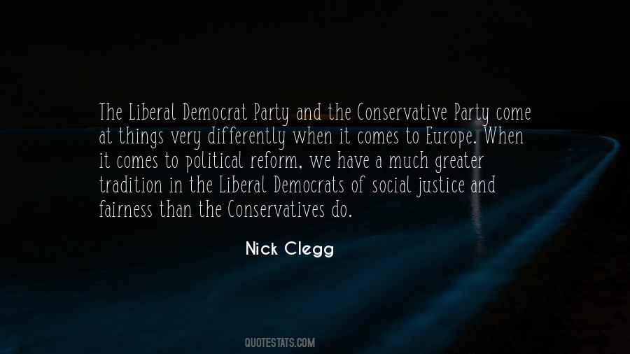 Quotes About Conservative Party #455578