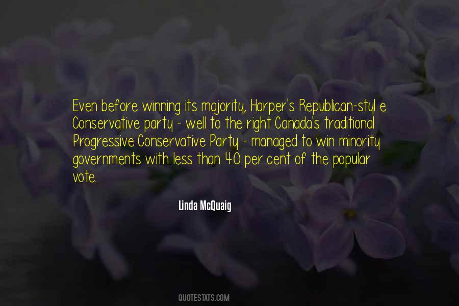 Quotes About Conservative Party #915159