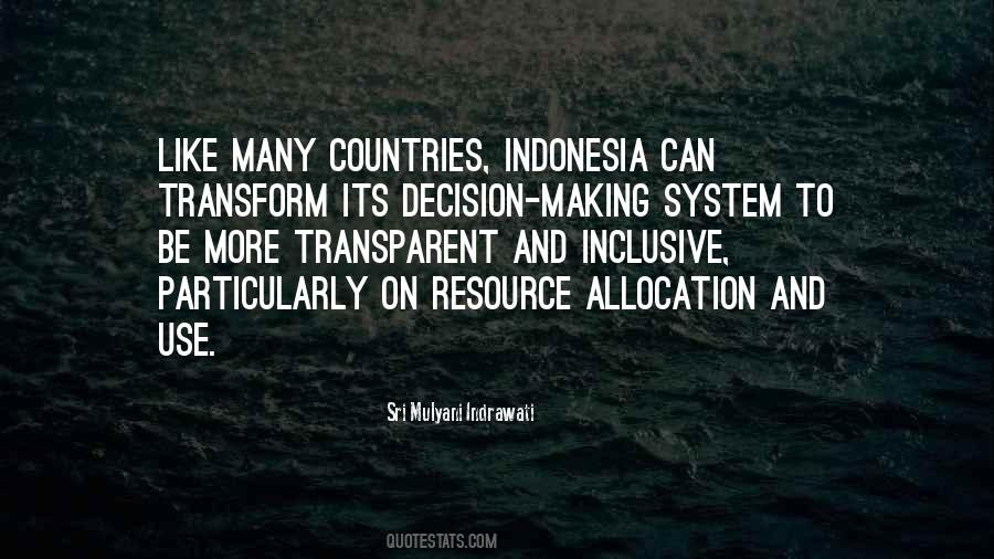 Quotes About Resource Allocation #64547