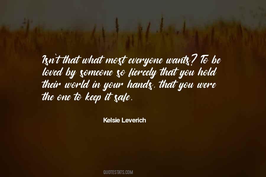 Whole World In Your Hands Quotes #319971