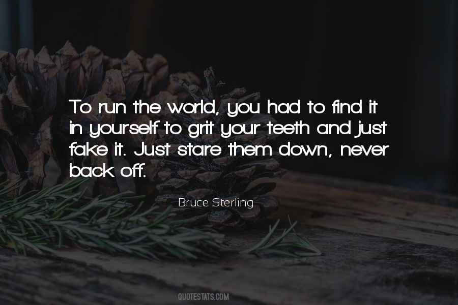 Whole World Is Fake Quotes #457356