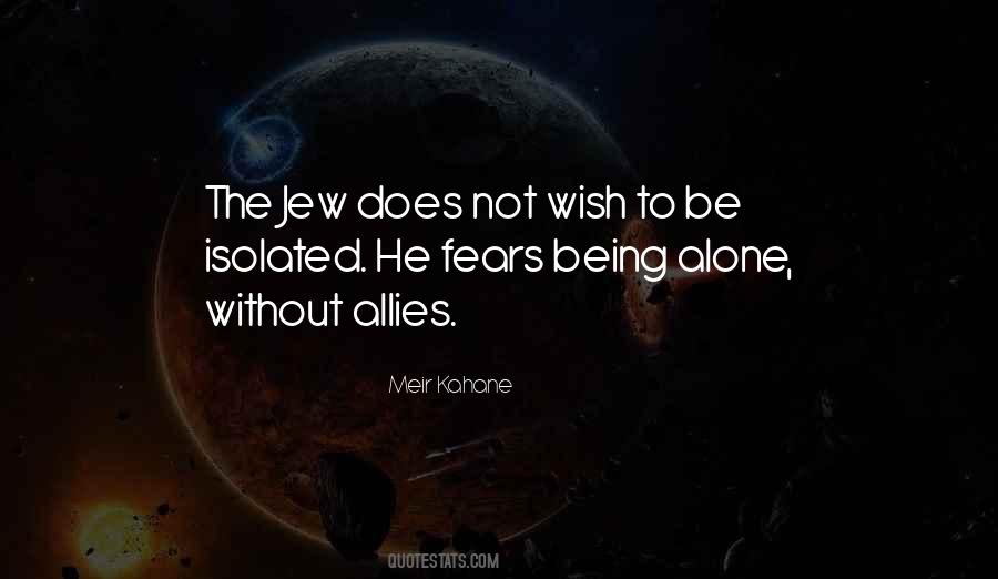 Why Am I Alone Quotes #1791
