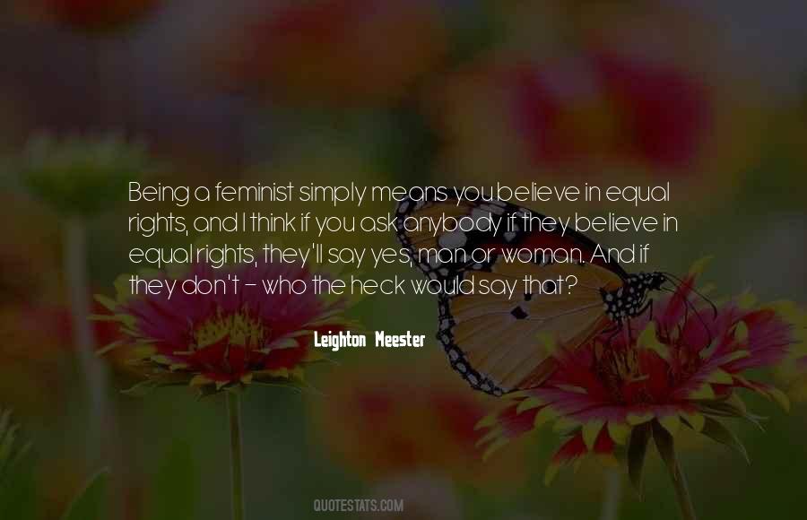 Why Are You Being So Mean Quotes #30777