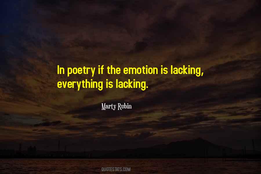 Quotes About Poetry And Emotion #1311970