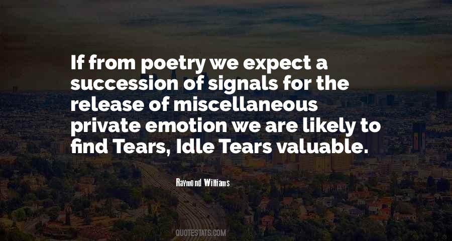 Quotes About Poetry And Emotion #1437227