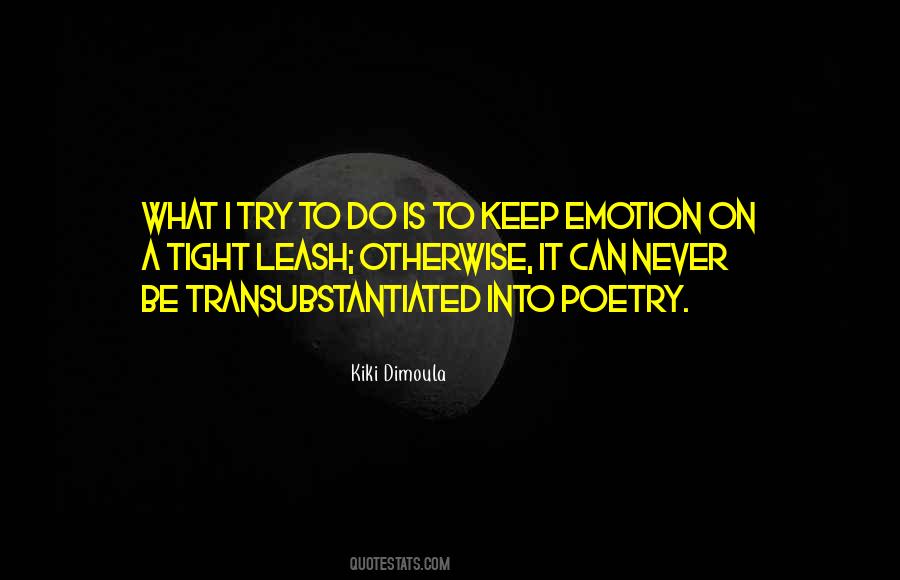 Quotes About Poetry And Emotion #1458958