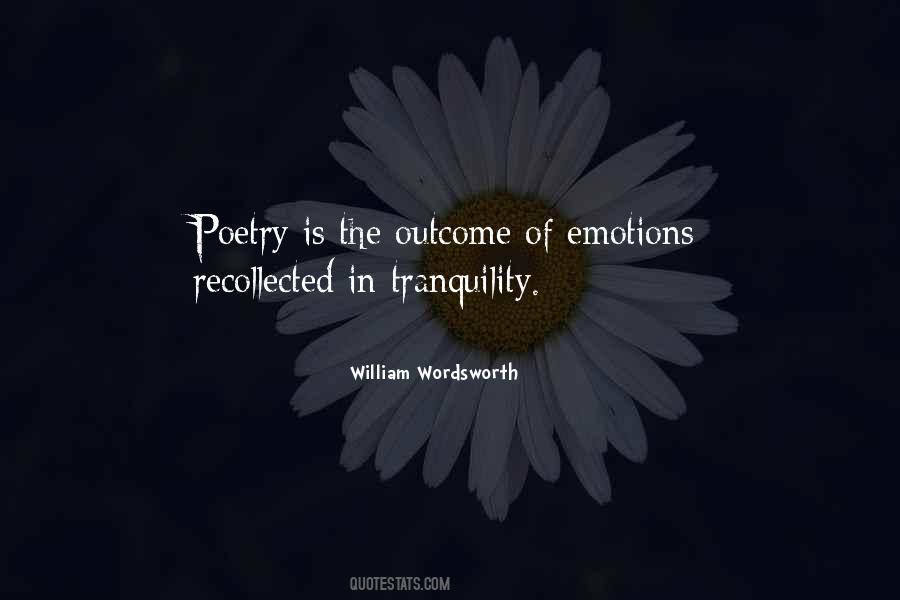 Quotes About Poetry And Emotion #1547891