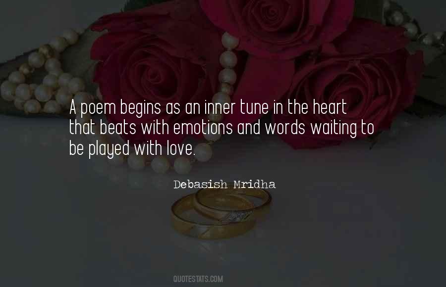Quotes About Poetry And Emotion #309795