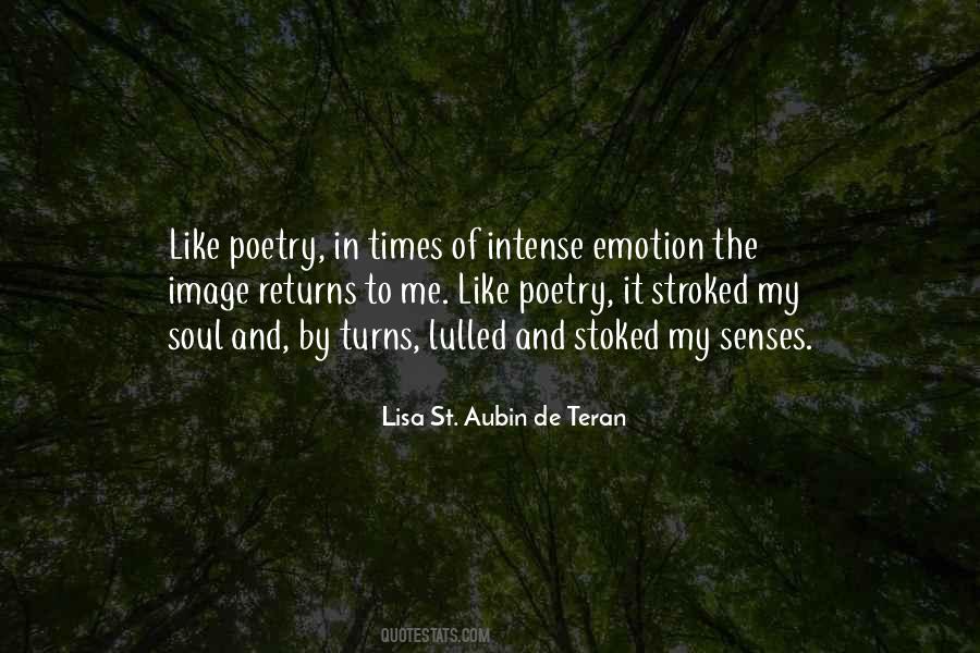 Quotes About Poetry And Emotion #422739