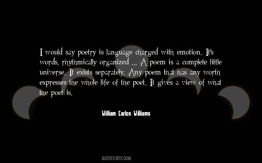 Quotes About Poetry And Emotion #987985