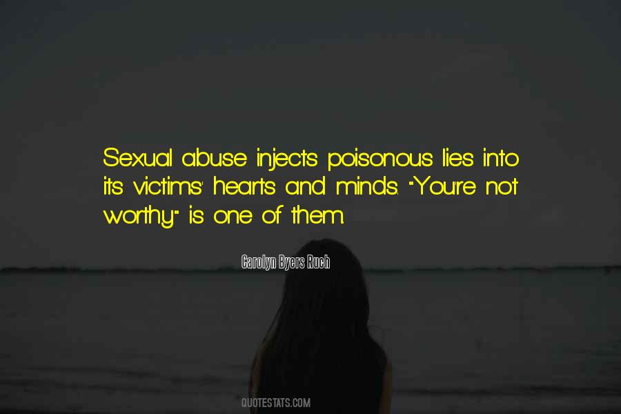 Quotes About Abuse Victims #649637