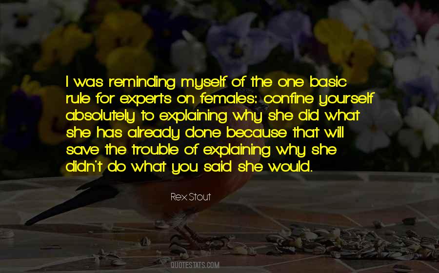 Why Did You Do That Quotes #951824