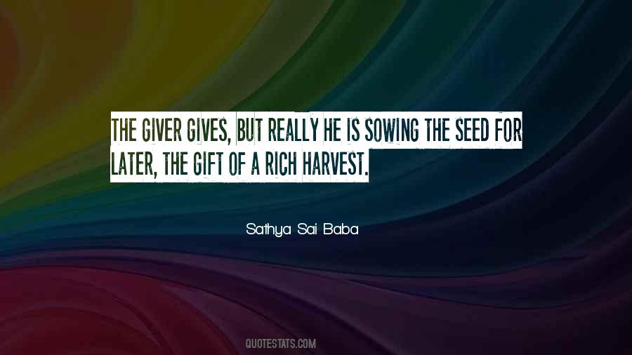 Quotes About Sowing A Seed #1217453