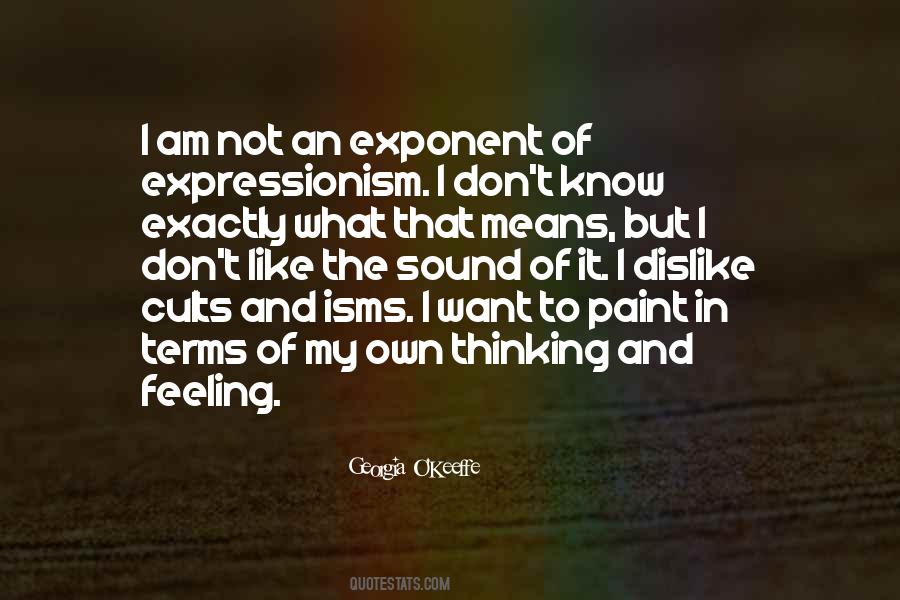 Quotes About Expression Of Feeling #723258