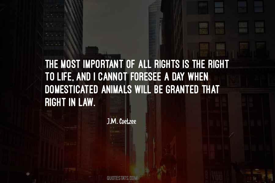 Quotes About Right To Life #1192375