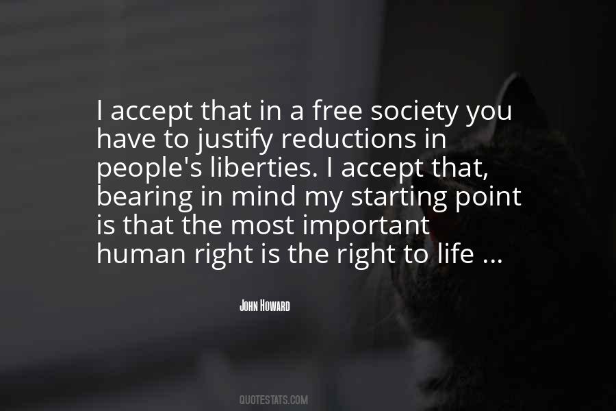 Quotes About Right To Life #1699437