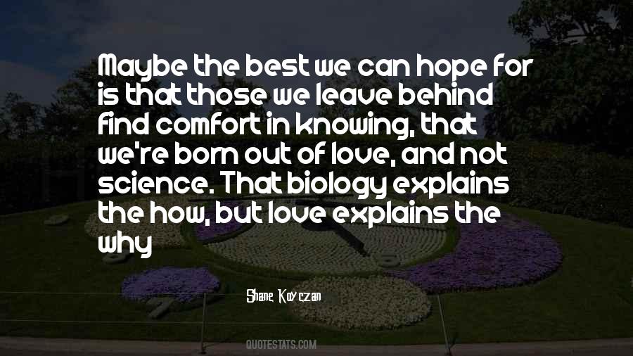 Why Hope Quotes #461789