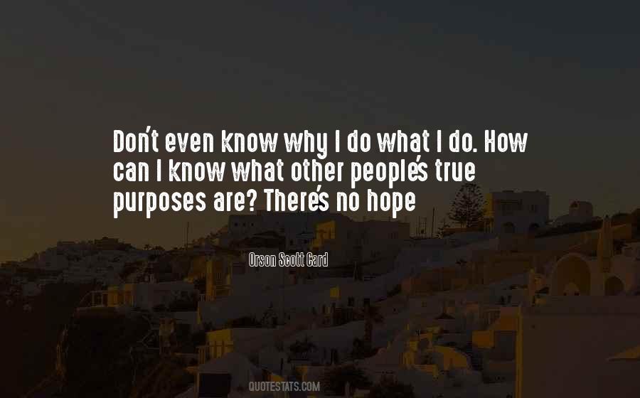 Why Hope Quotes #630683