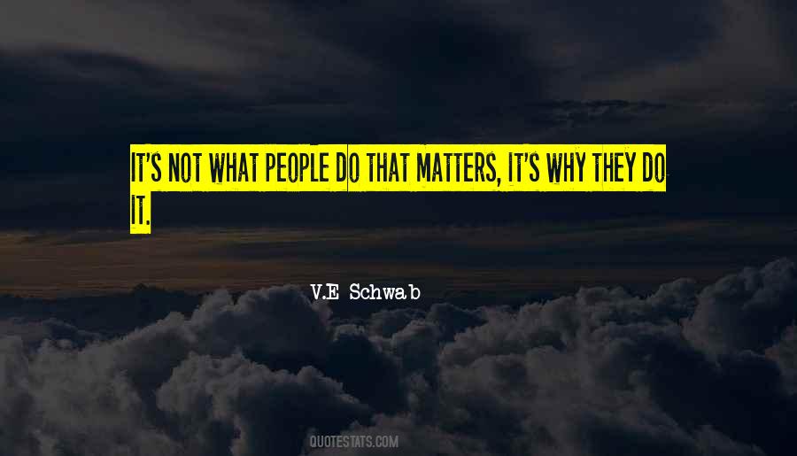 Why It Matters Quotes #456177
