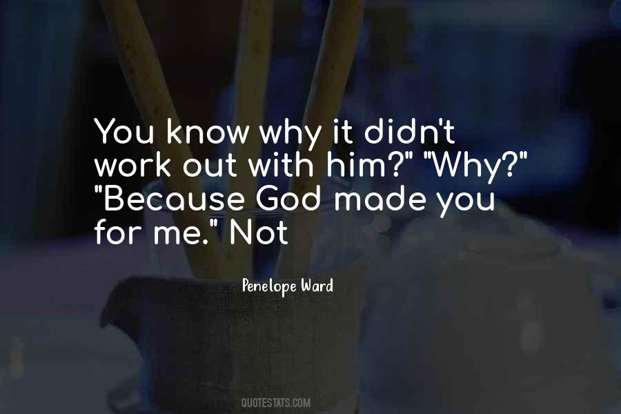 Why Me Why Not Me Quotes #86597
