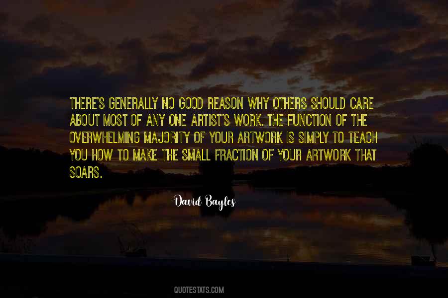 Why Should You Care Quotes #1126617