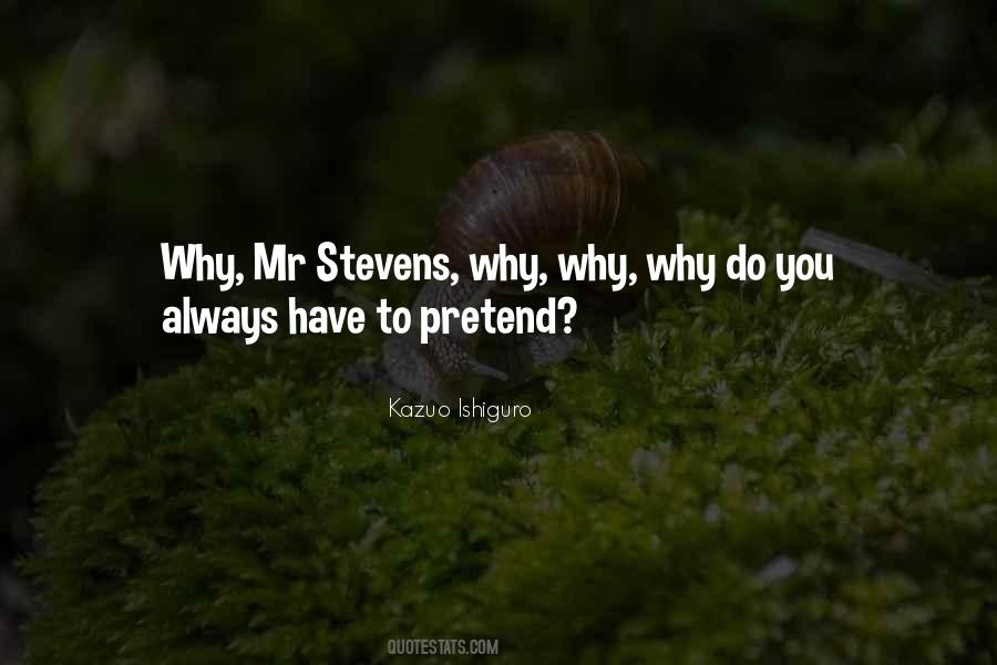 Why Why Quotes #27518