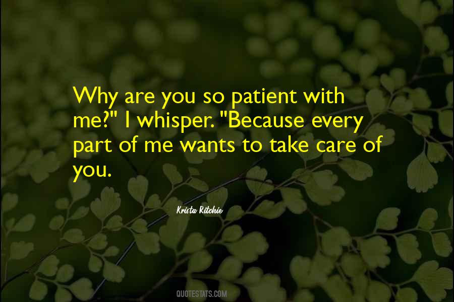 Why You Care Quotes #439471