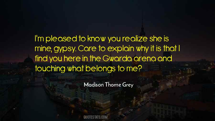 Why You Care Quotes #962309
