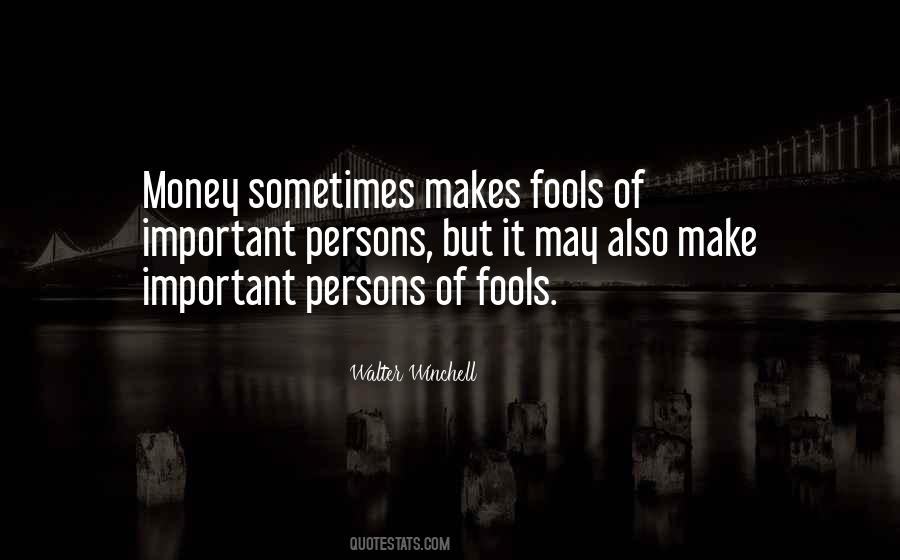 Quotes About Important Persons #854657