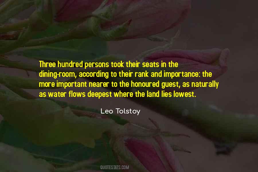 Quotes About Important Persons #937144