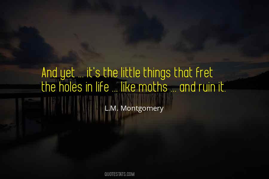 Quotes About It's The Little Things #1502953