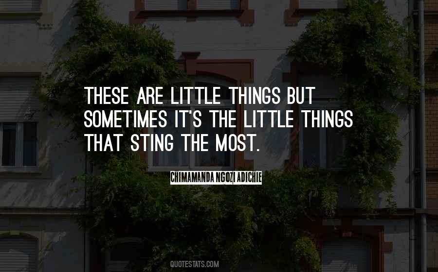 Quotes About It's The Little Things #232842