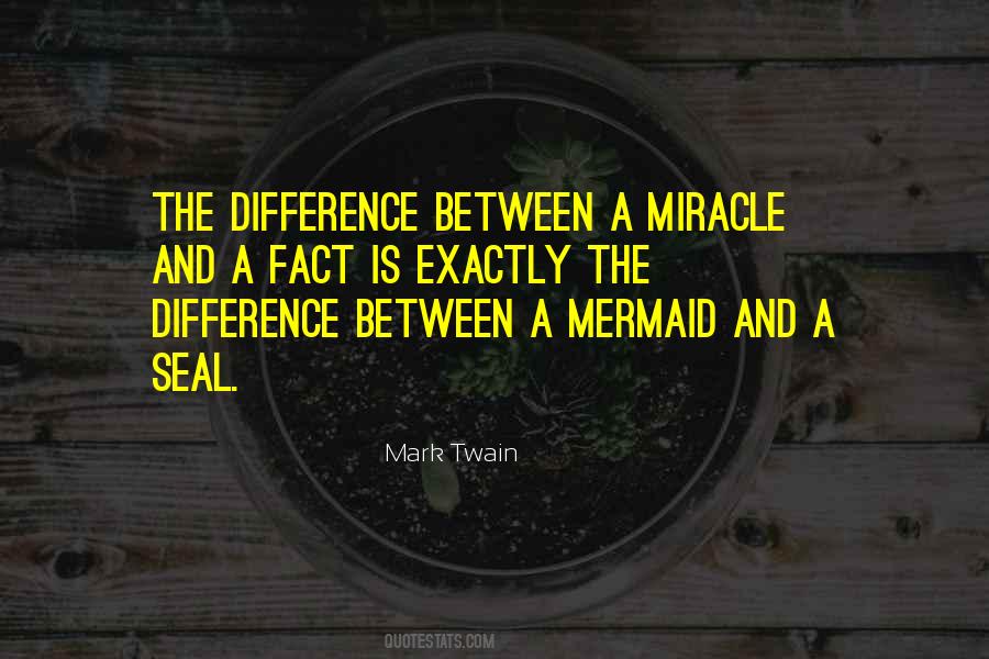Quotes About A Miracle #1263042
