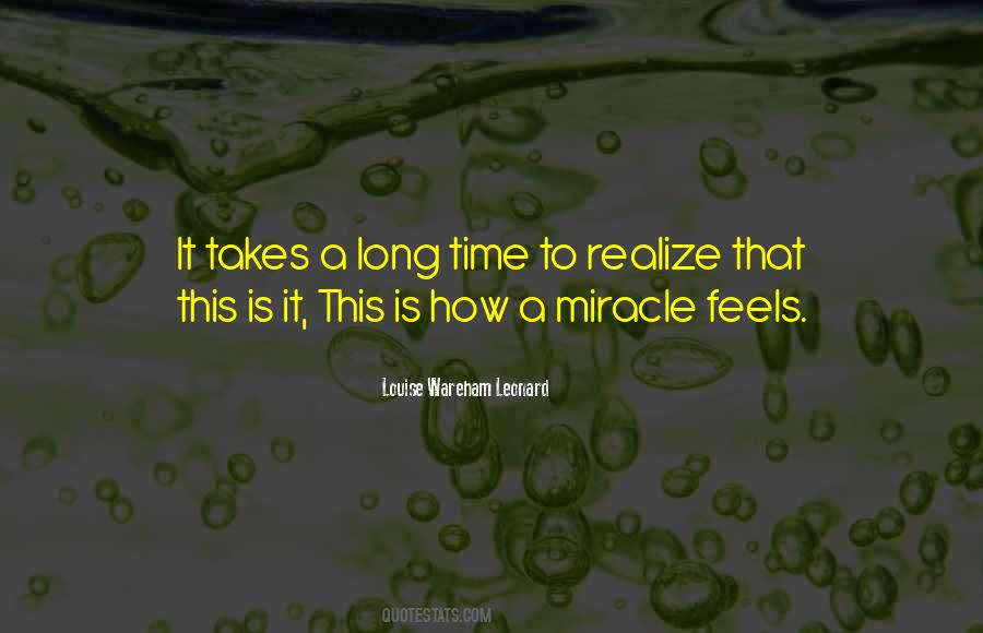 Quotes About A Miracle #1301498