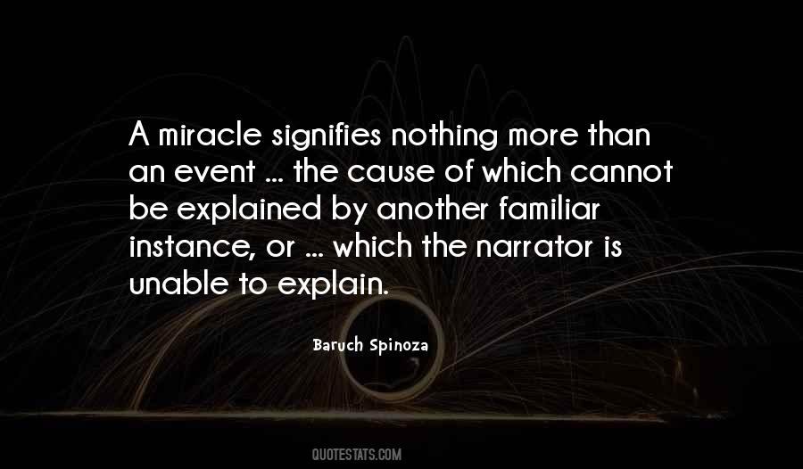 Quotes About A Miracle #1392839