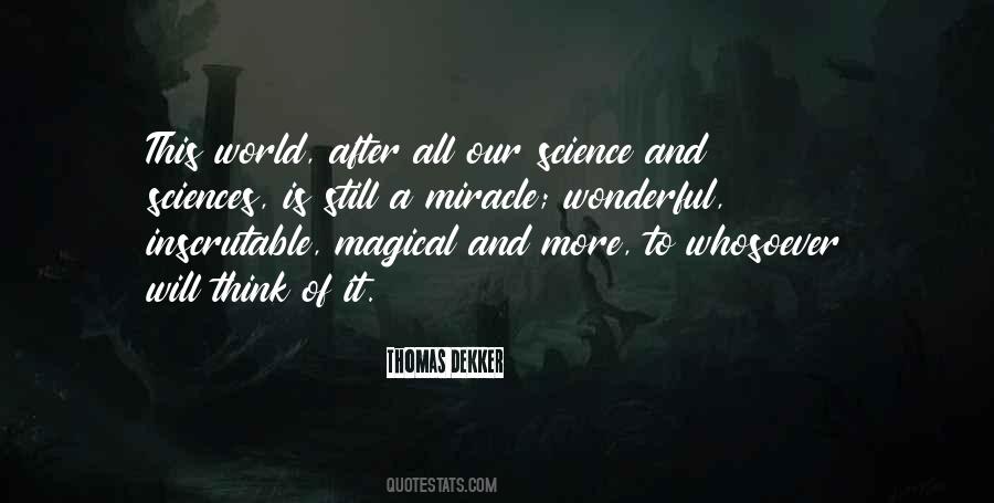 Quotes About A Miracle #1417613