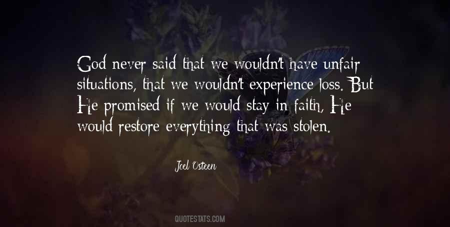Quotes About Unfair Situations #1728918