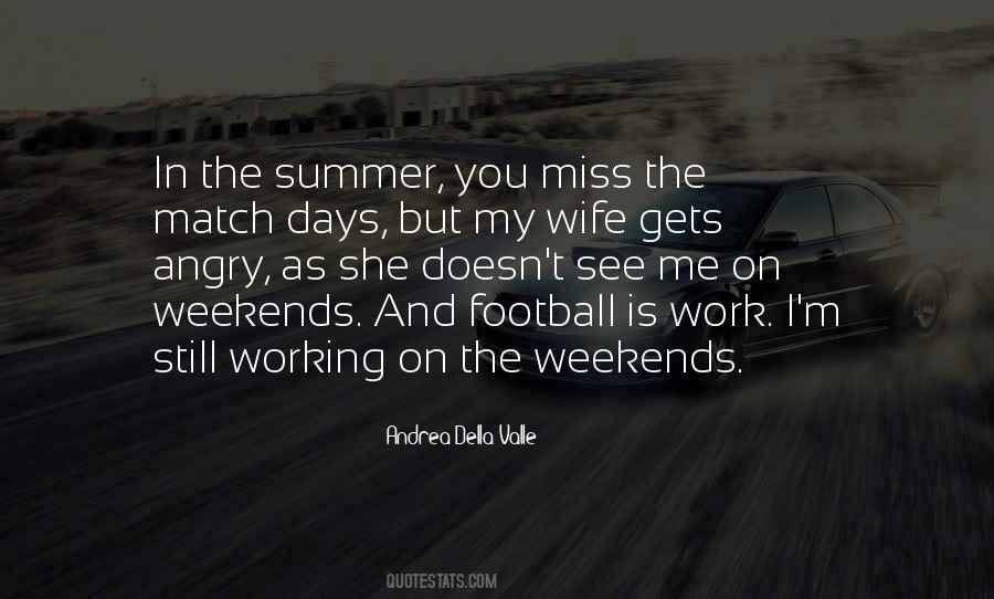 Wife And Football Quotes #1525207
