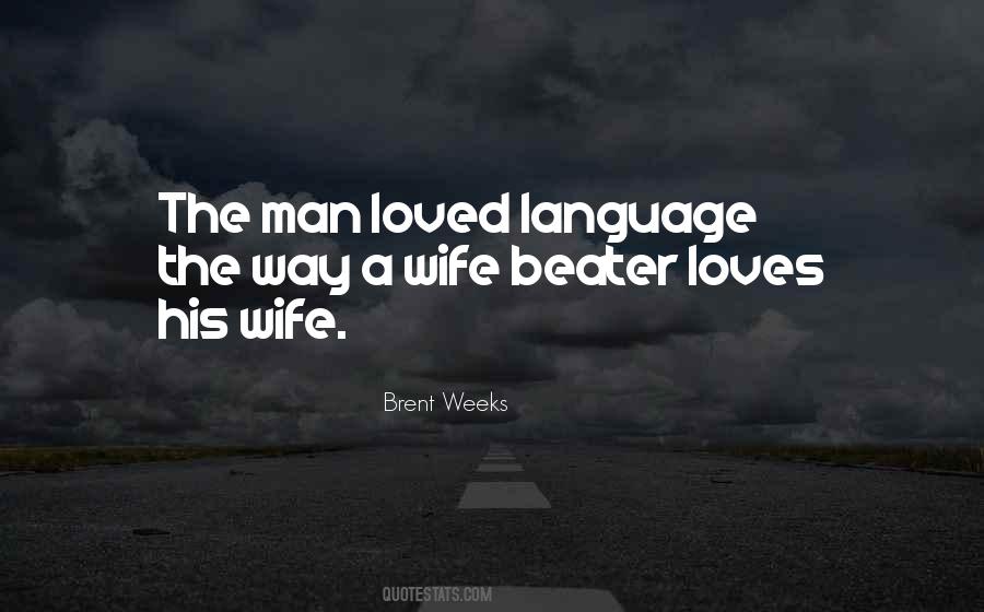 Wife Beater Quotes #601075