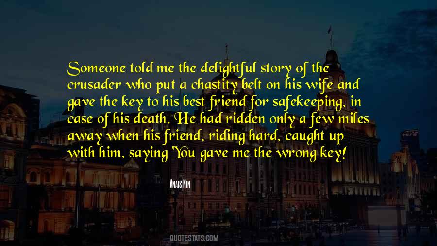 Wife Death Quotes #1716823